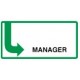 Manager Name Badge - 2 pack (Pin)