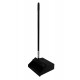 Lobby Dust Pan w/Stand Up Handle